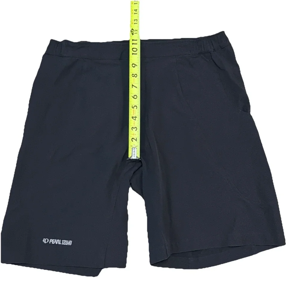 Pearl Izumi Men's Black Nylon‎ Spandex Blend Bike Outdoor Shorts 33-36x10
